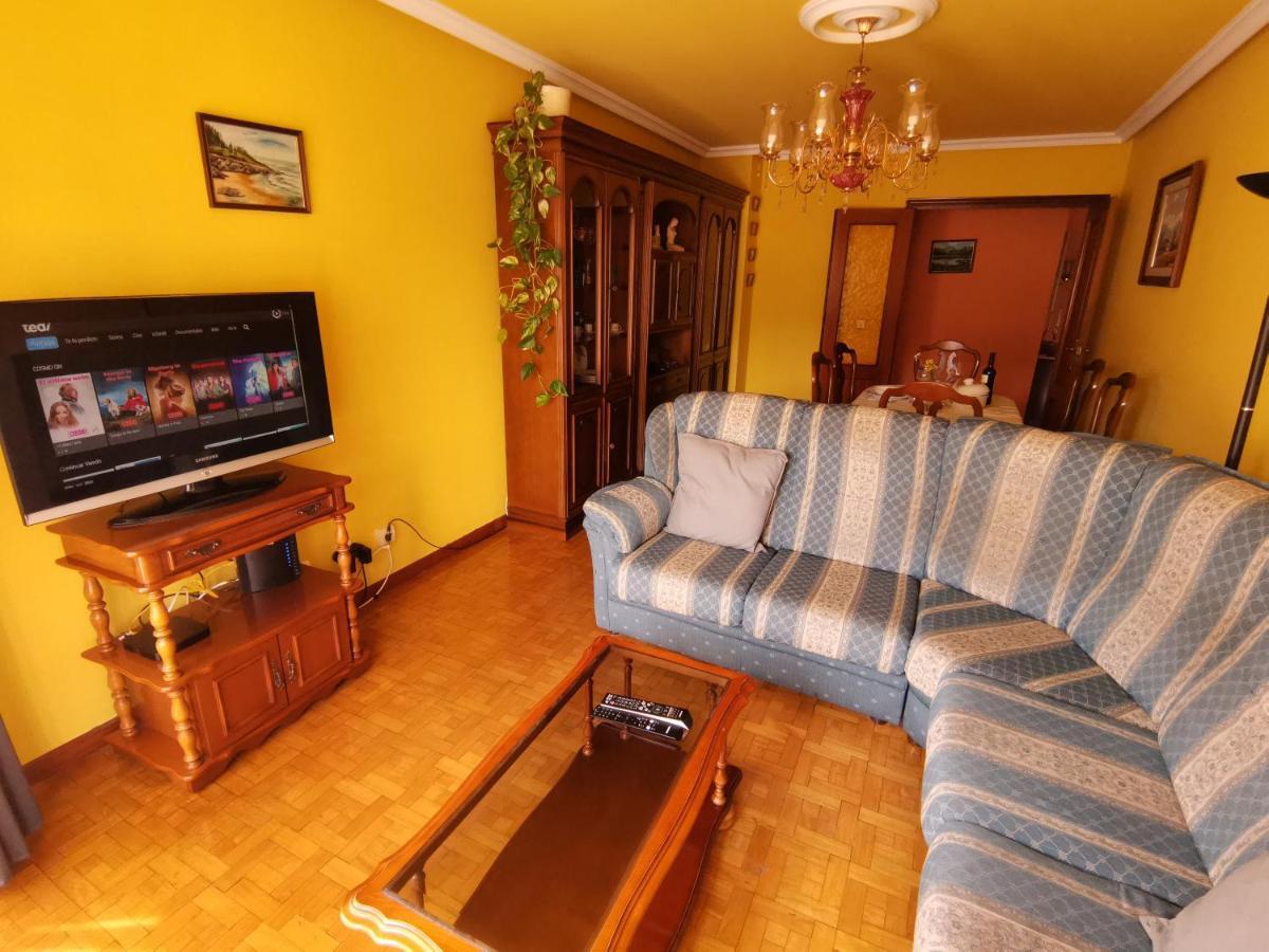 Piso Amplio Y Luminoso, La Pomar Apartment Langreo Luaran gambar